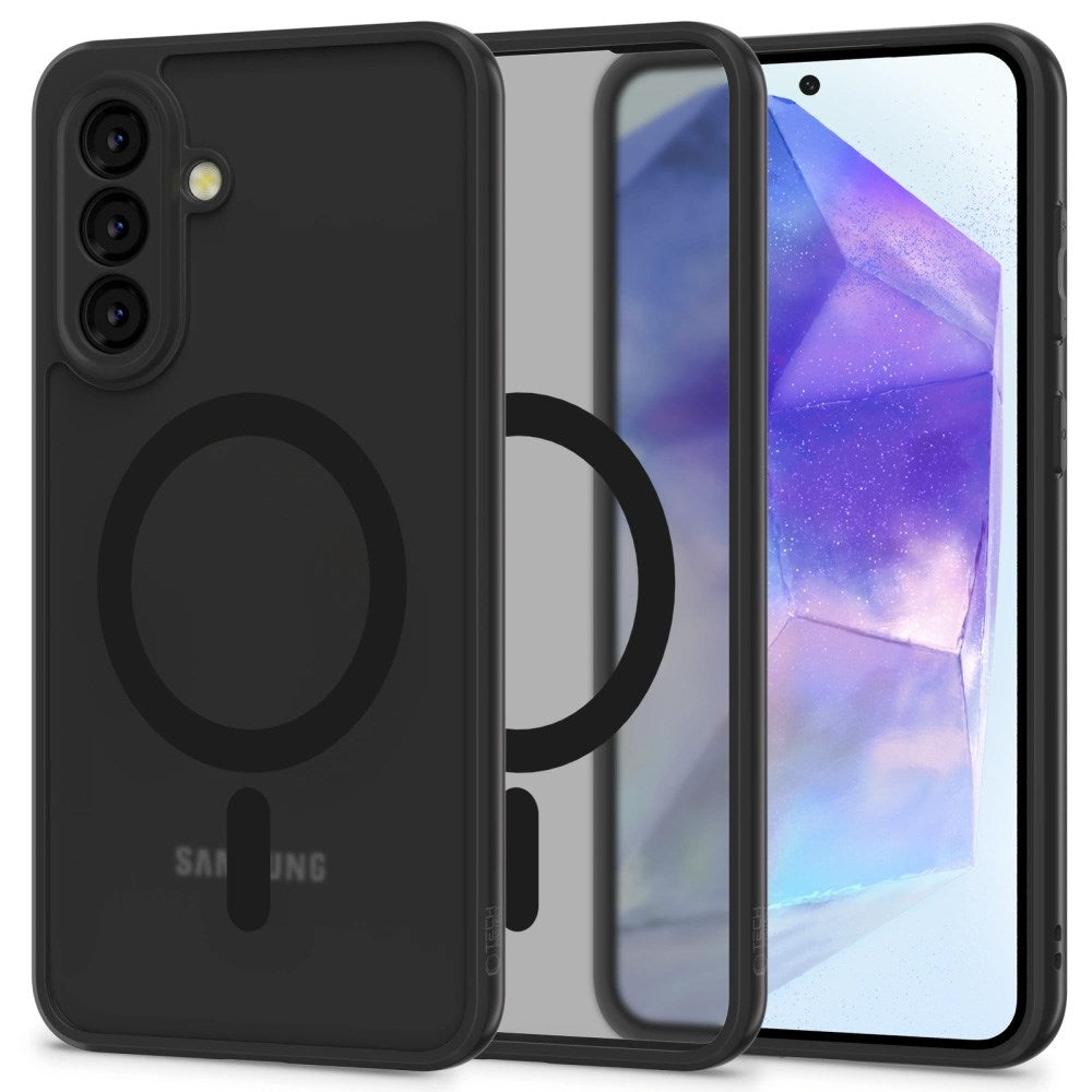 Samsung Galaxy A56 (5G) Tech-Protect Magmat Deksel - MagSafe Kompatibel - Matt Svart