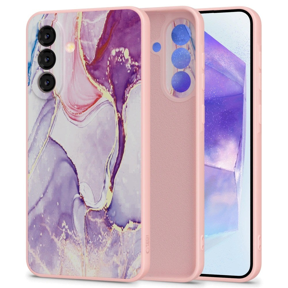 Samsung Galaxy A56 (5G) Tech-Protect Icon Deksel - Colorful Marble