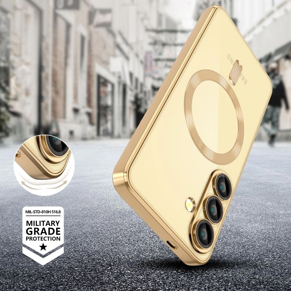 Samsung Galaxy A56 (5G) Tech-Protect MagFlex Deksel - MagSafe Kompatibel - Gull