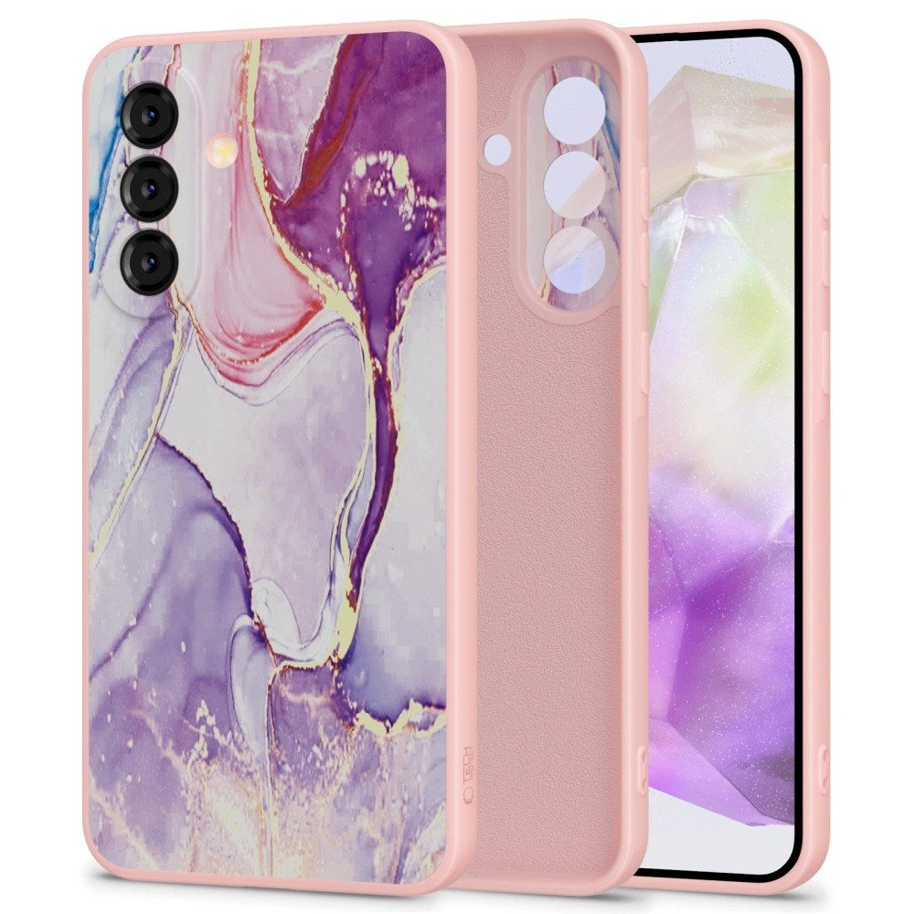 Samsung Galaxy A26 (5G) Tech-Protect Icon Deksel - Colorful Marble