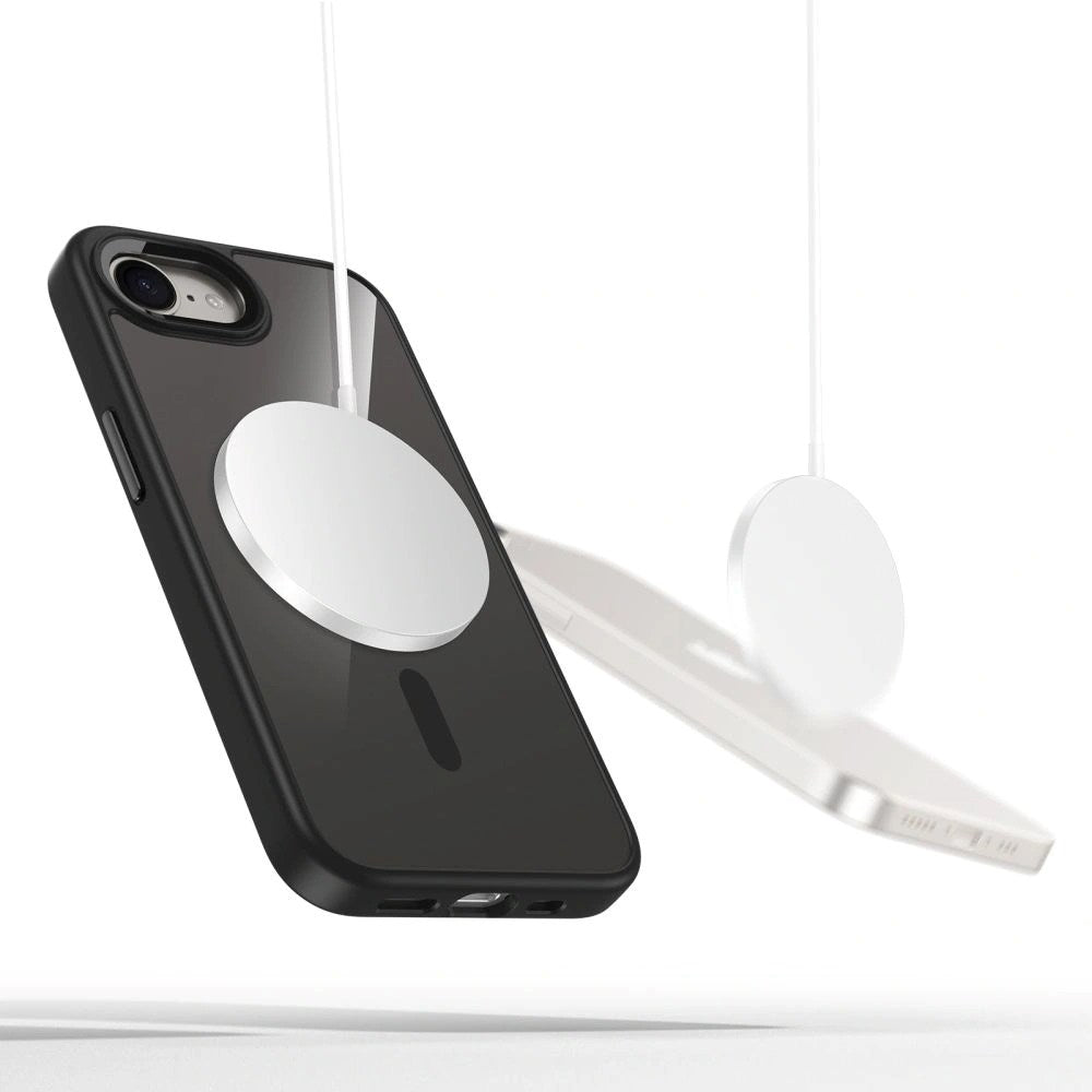 Nothing Phone (3a) Pro Tech-Protect Magmat Deksel - MagSafe Kompatibel - Gjennomsiktig / Svart