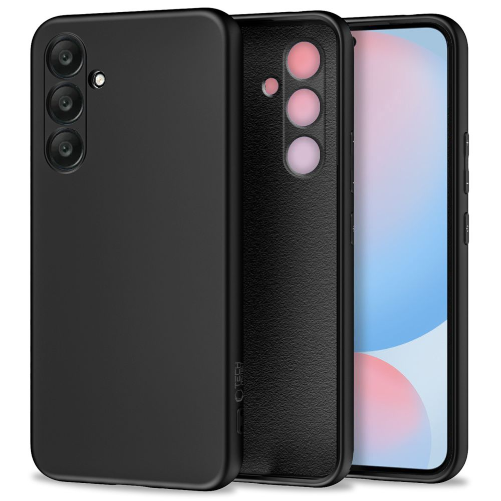 Tech-Protect Icon Samsung Galaxy S24 FE Silikon Deksel - Svart