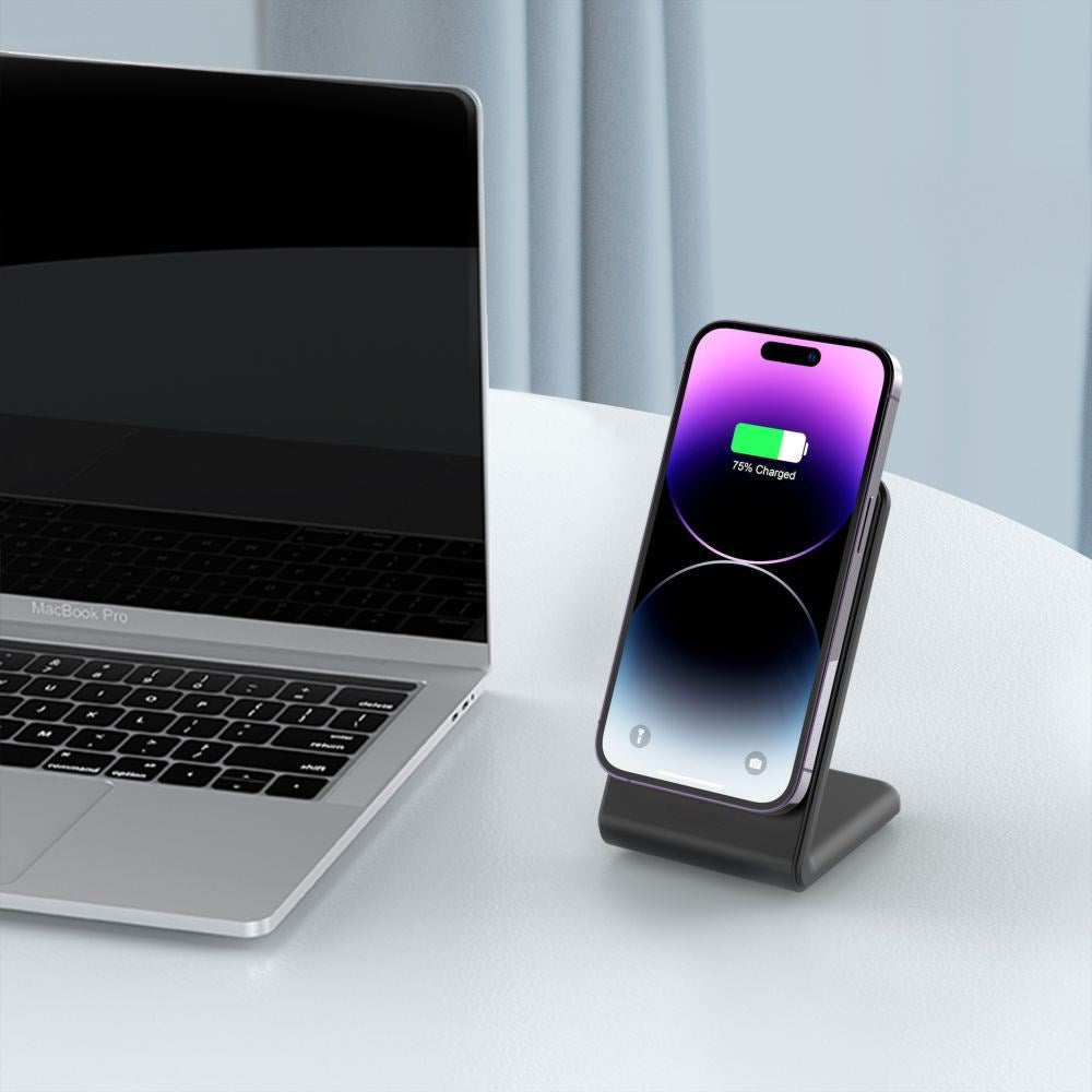 Tech-Protect QI15W-A38 MagSafe Trådløs Lader - Svart