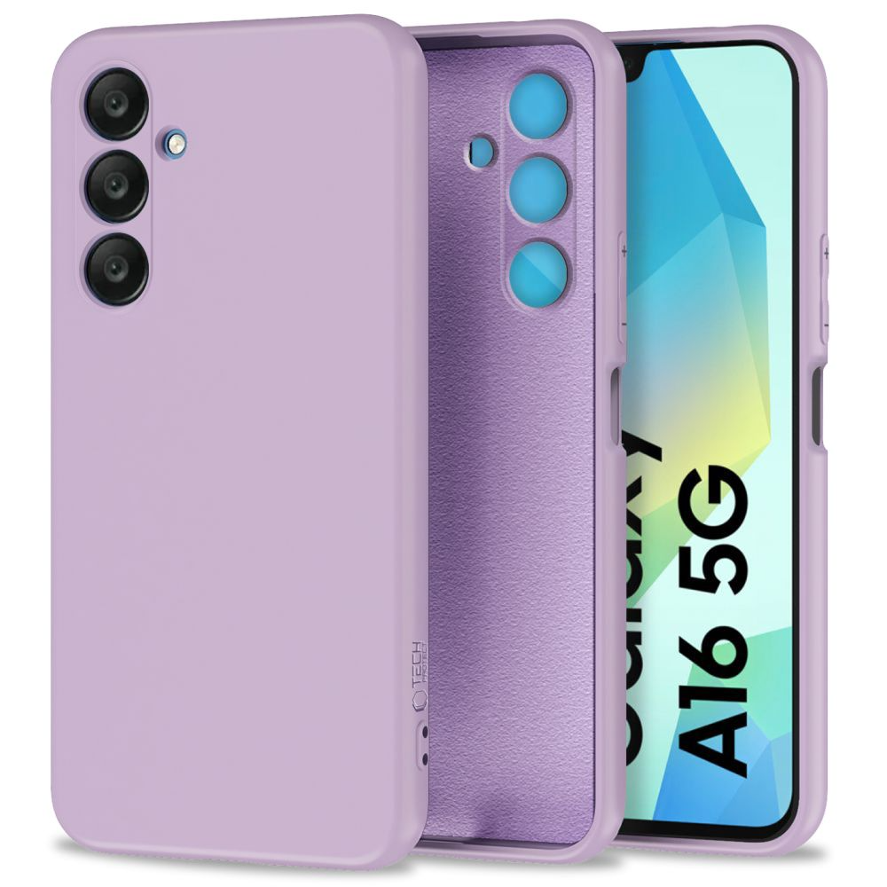 Tech-Protect Icon Samsung Galaxy A16 (4G/5G) Silikon Deksel - Lilla