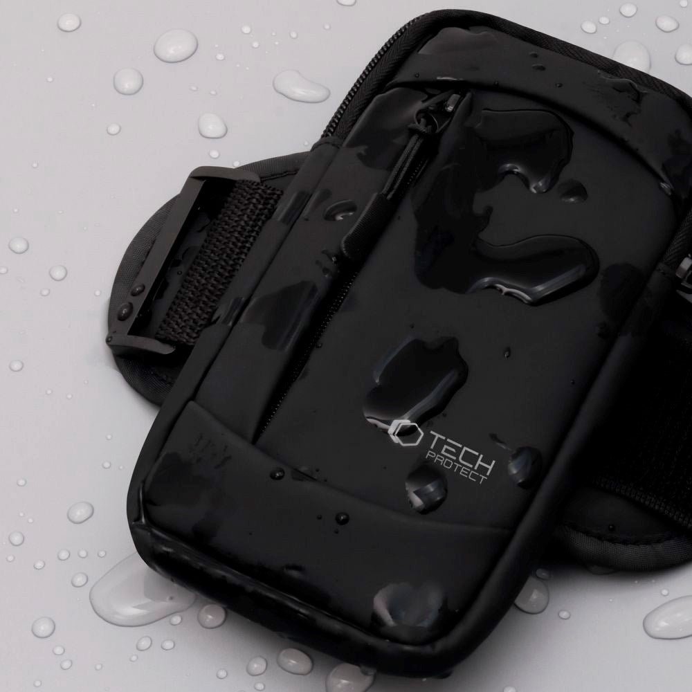 Tech-Protect Universal Løpearmbånd - Svart / Hvit