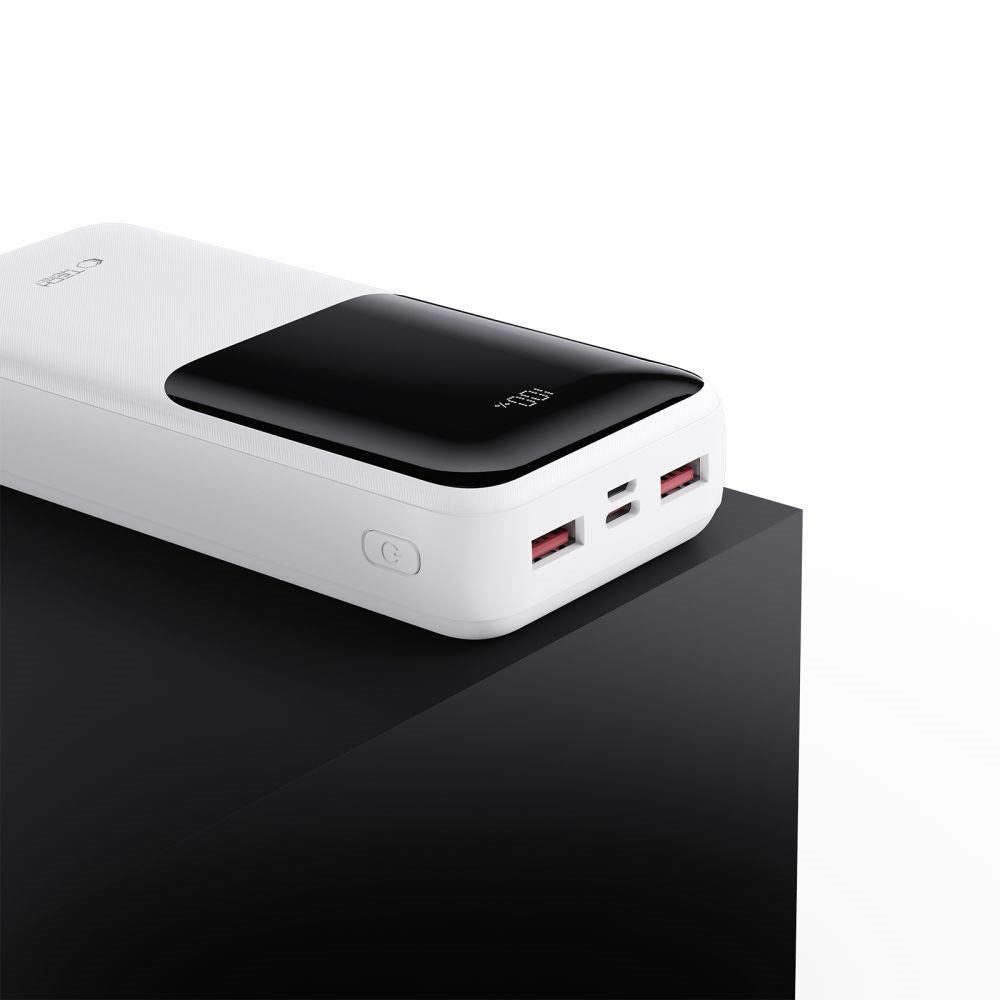 Tech-Protect Powerbank 20000mAh – Rask lading med 22.5W - Hvit