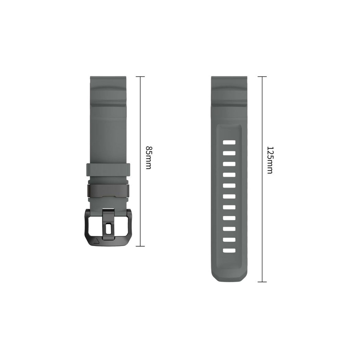 Universal Garmin 22mm QuickFit Tech-Protect Motion Klokkereim - Grå