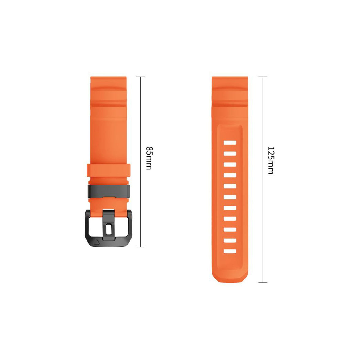 Universal Garmin 22mm QuickFit Tech-Protect Motion Klokkereim - Oransje