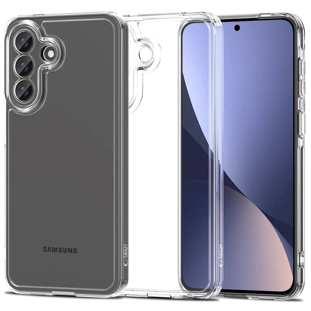 Samsung Galaxy A57 Tech-Protect Flexair Hybrid Deksel - Gjennomsiktig