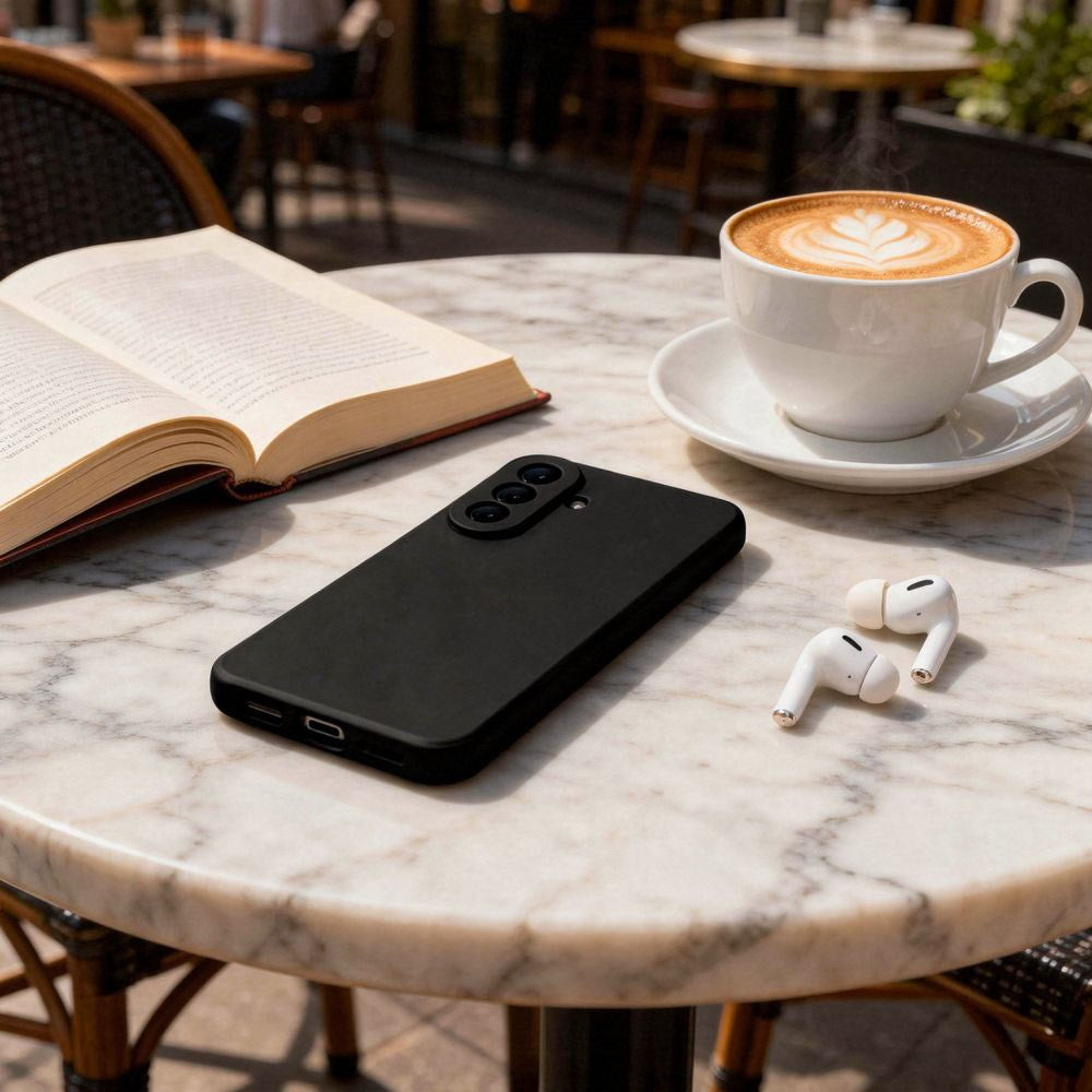 Samsung Galaxy A57 Tech-Protect Icon Silikon Deksel - Svart