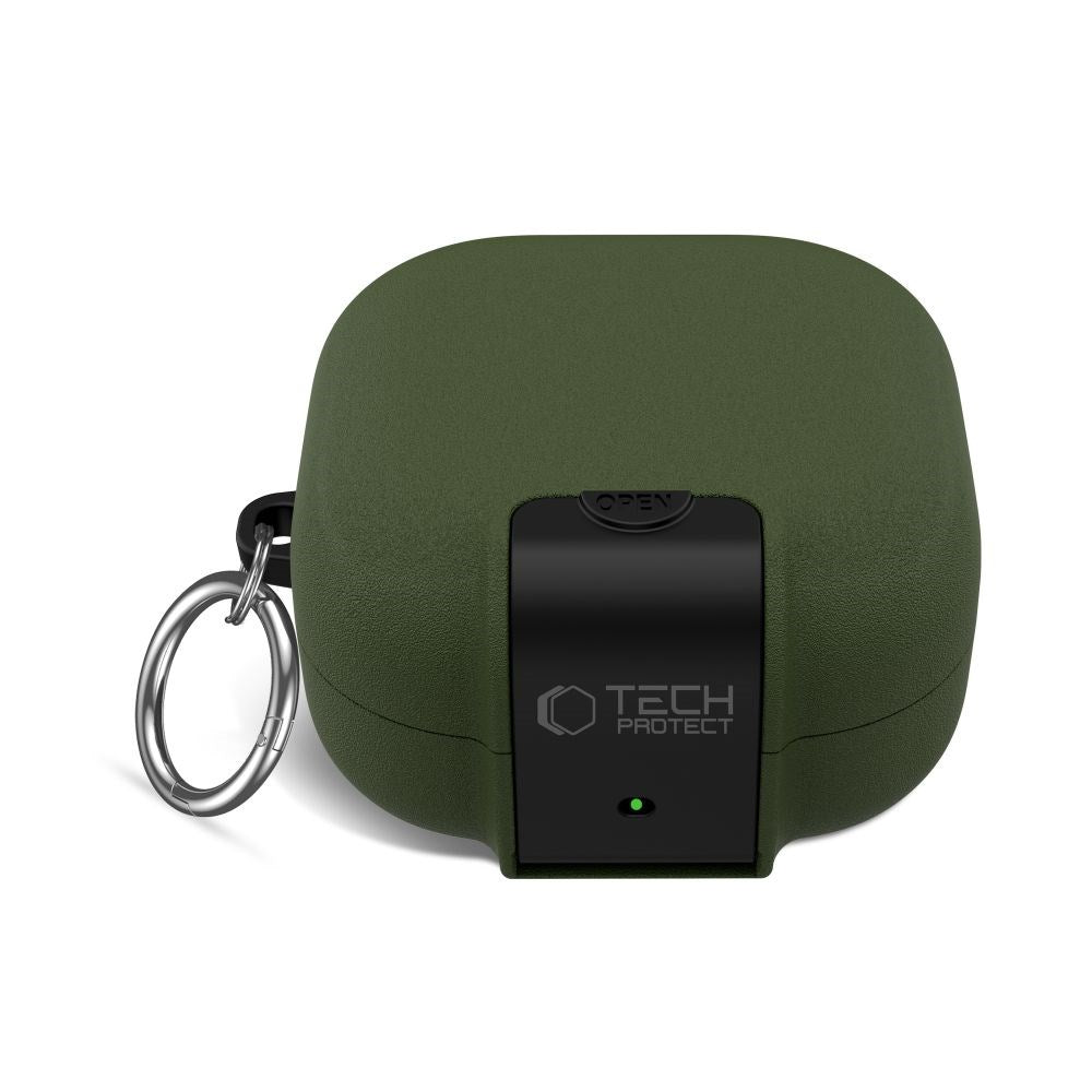 Samsung Galaxy Buds 4 / 4 Pro Tech-Protect Slim Hook Deksel - Grønn