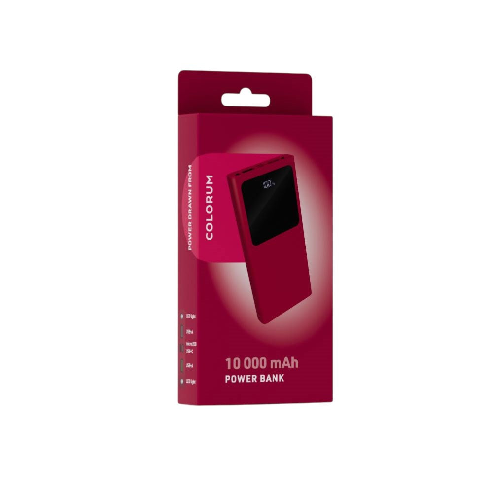 Colorum 22.5W PowerBank 10.000 mAh - Magenta
