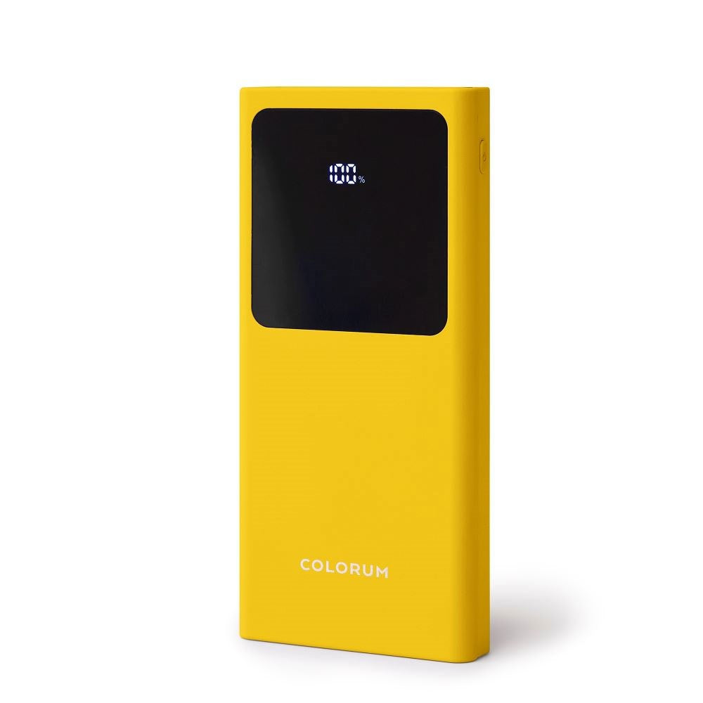 Colorum 22.5W PowerBank 10.000 mAh - Yellow