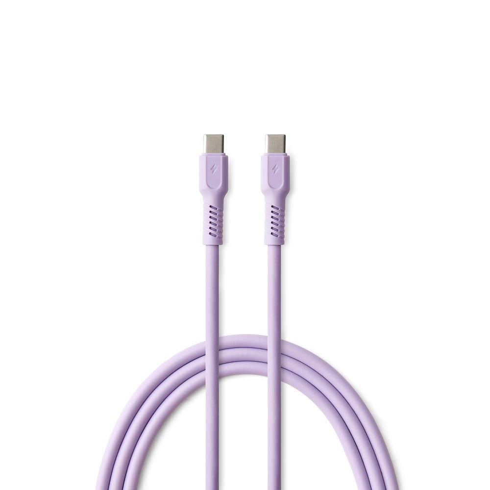 Colorum 60W USB-C til USB-C Kabel - 1.8m - Lavender