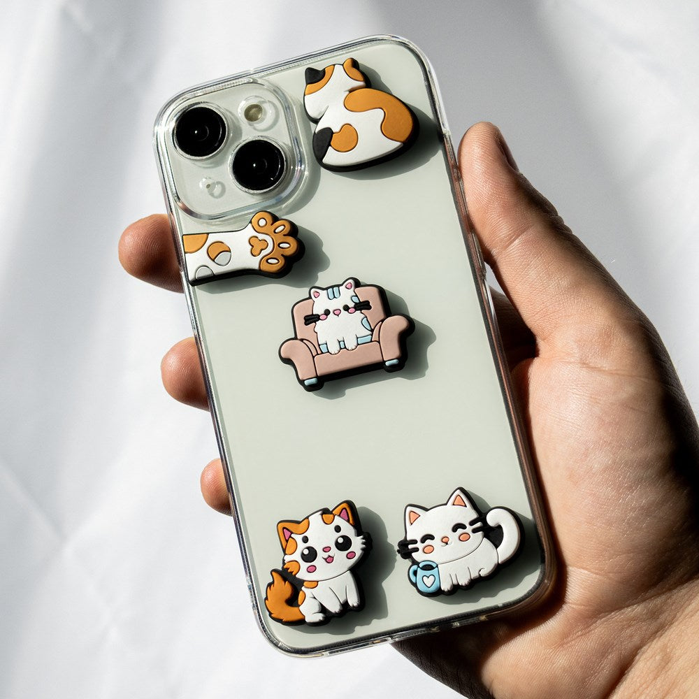 TFO 3D Klistremerker – 5 stk – Cat