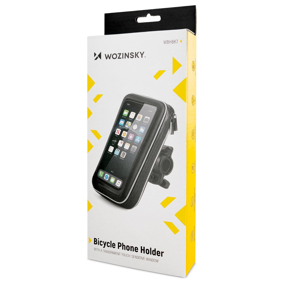 Wozinsky WBHBK7 Mobilholder til Sykkel / Motorsykkel - Svart