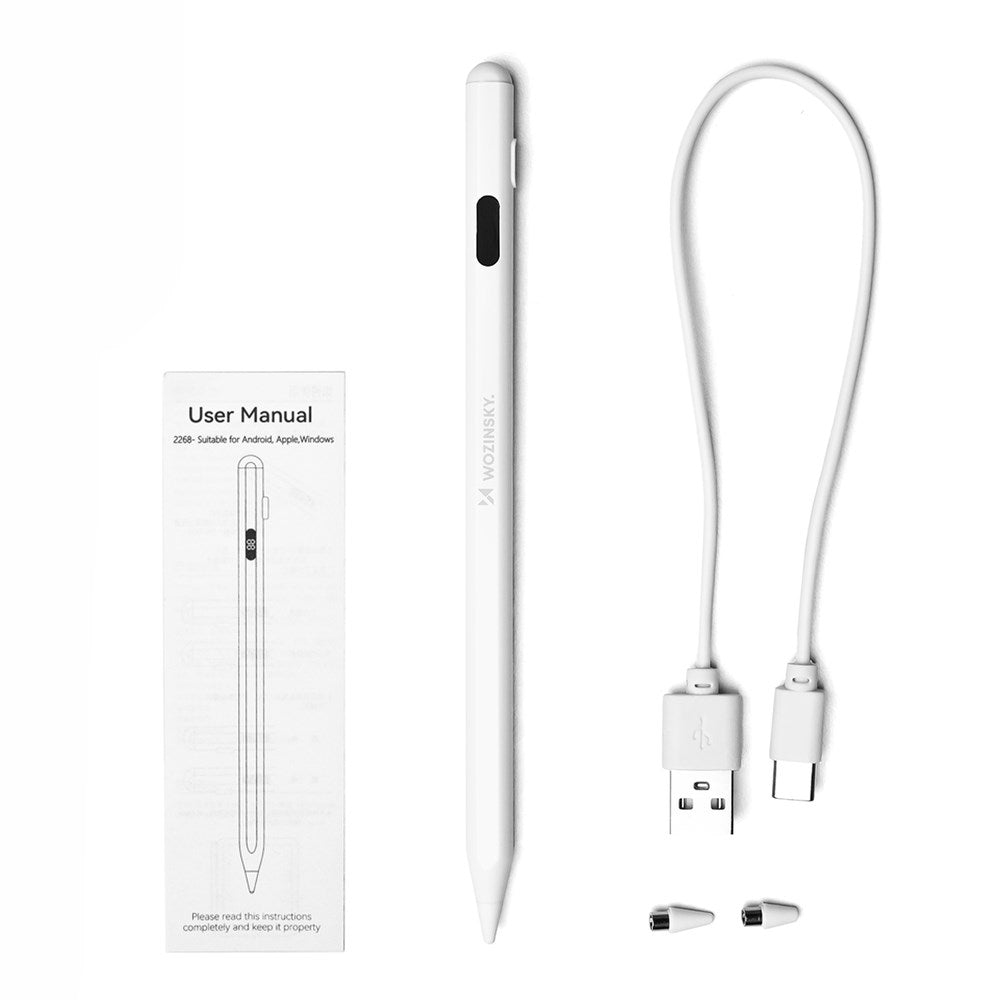 Universal Active Stylus Wozinsky - Android og iOS - Hvit