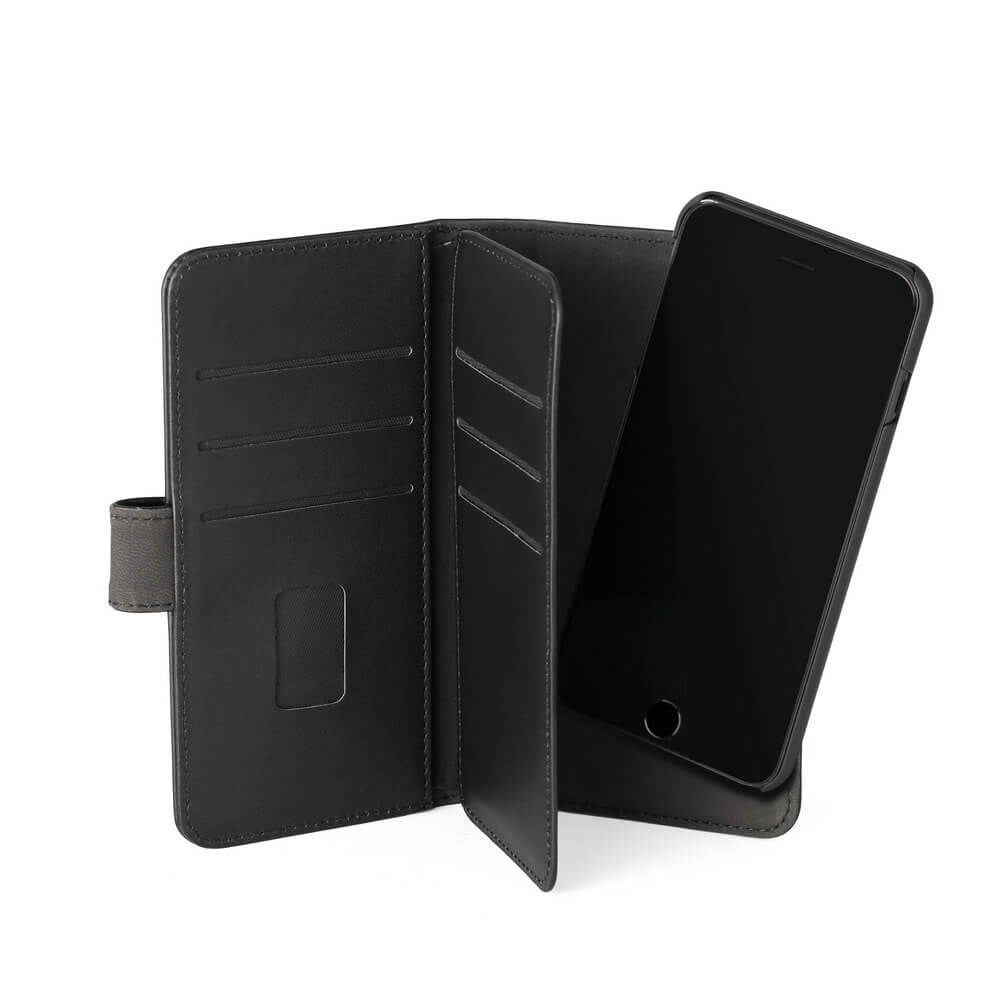 iPhone 11 Pro Max Gear Wallet 2in1 Magnetisk Deksel Lommebok med 7 Kortlommer - Svart