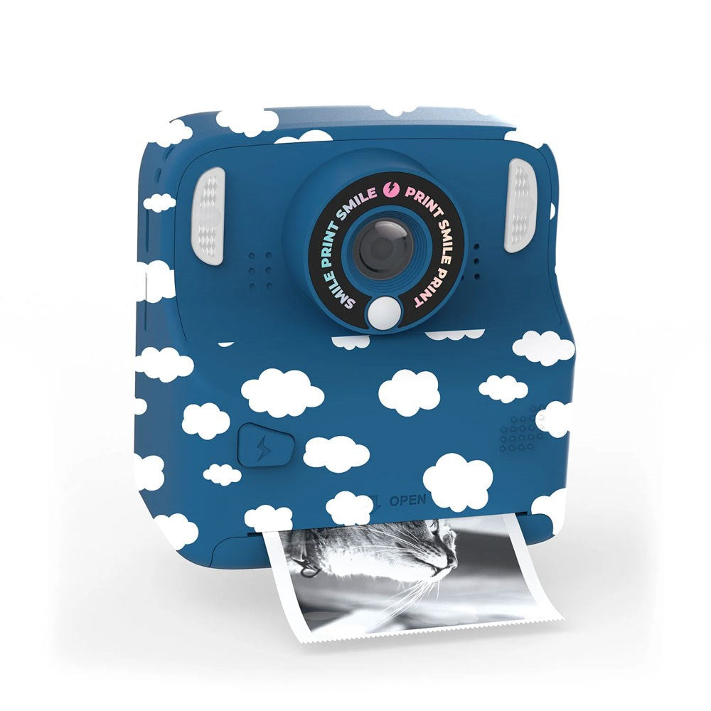 MOB Instant Pixiprint Kamera - inkl. Fotopapir & Spill - Cloud