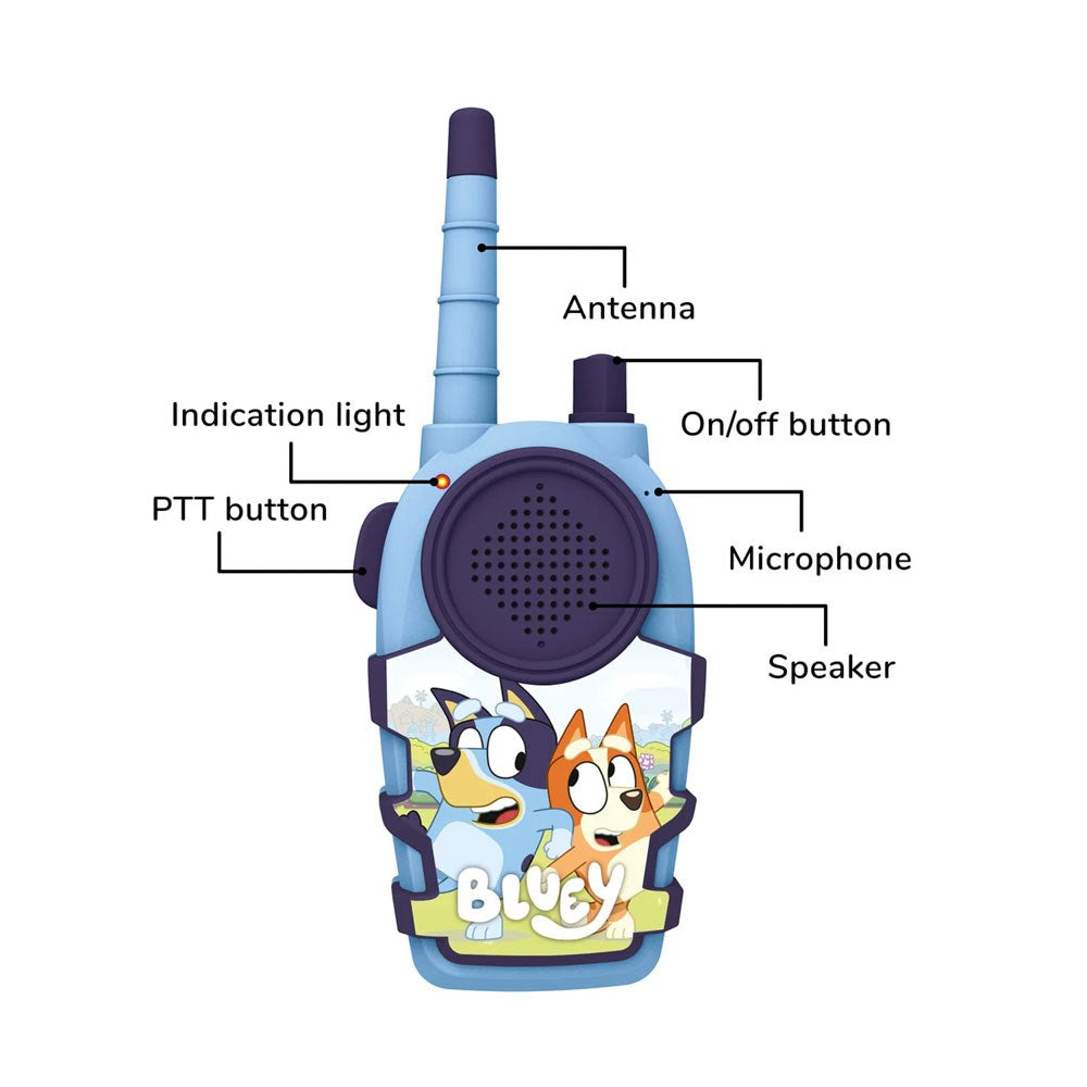 OTL BLUEY Walkie Talkie Sett - 2 stk - Blå
