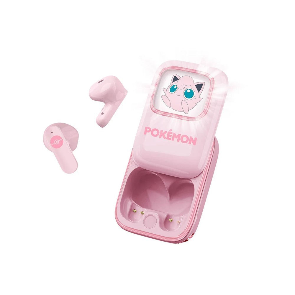 Jigglypuff OTL True Wireless In-Ear Hodetelefoner med Skyvbart Ladeetui - Rosa
