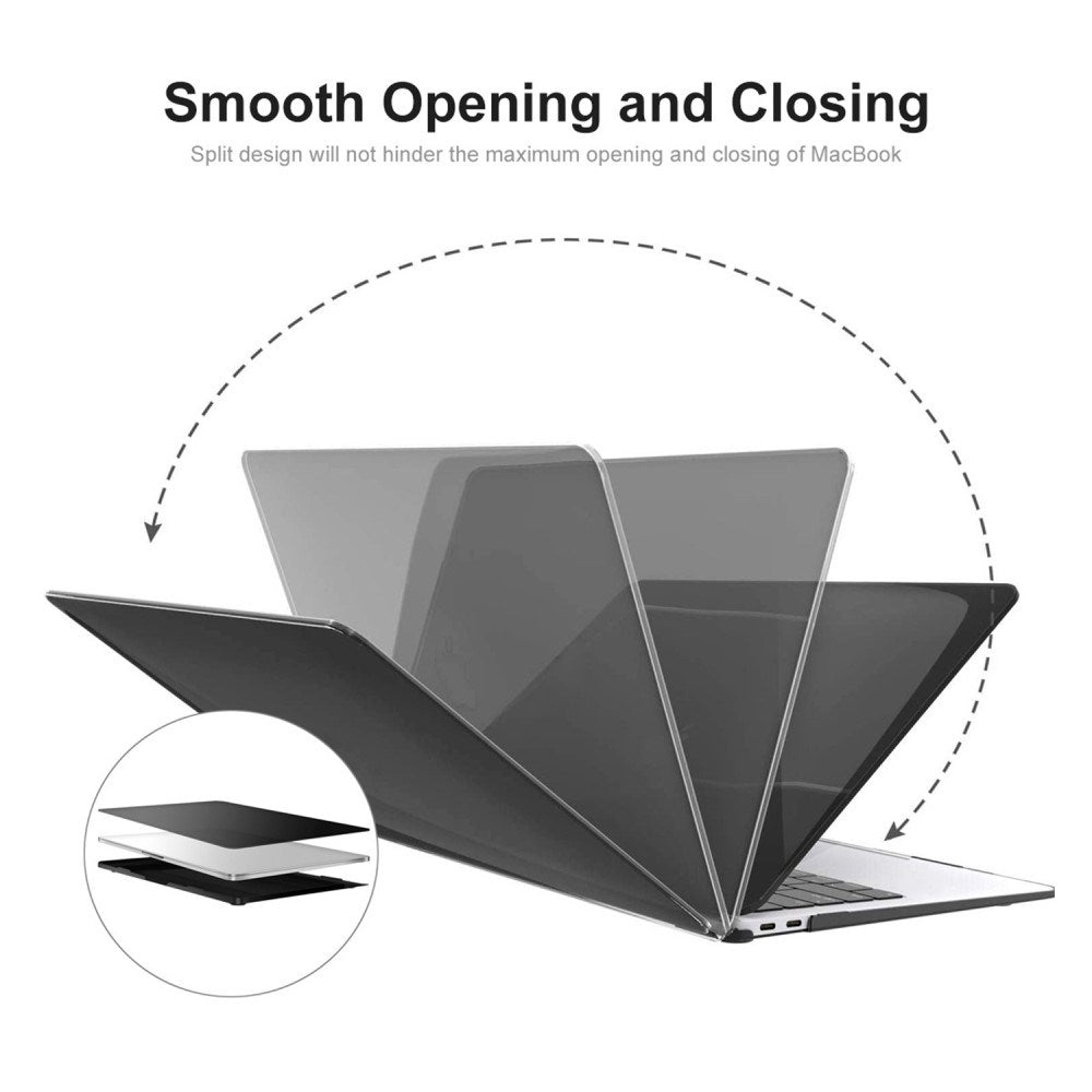 MacBook Pro 16" M1 / M2 / M3 / M4 (2021 / 2024) Plast Deksel – Rosa