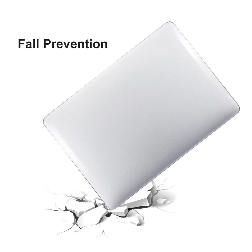 MacBook Air 13" M2/M3/M4 (2022-2025) - Enkay - Hardplastdeksel - Krystallgjennomsiktig