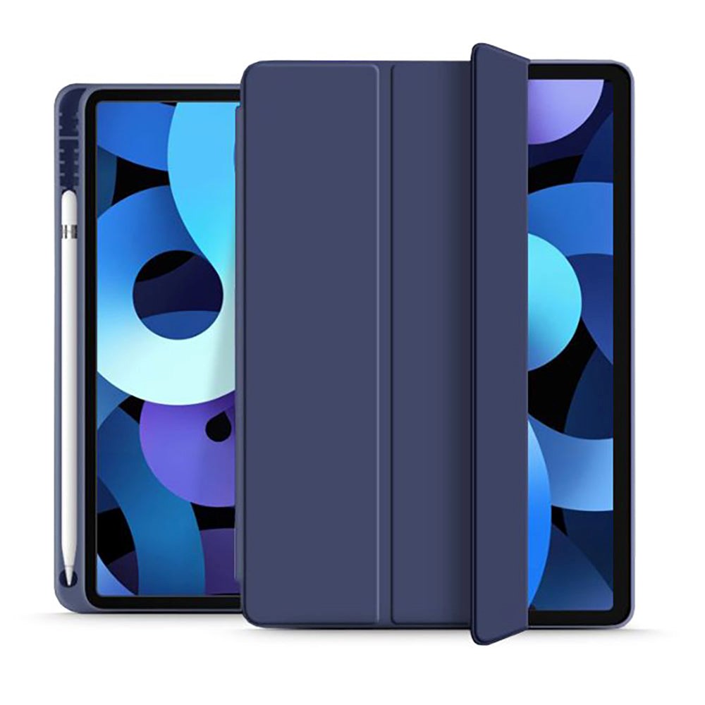 Tech-Protect Smartcase iPad Air 10.9-11" (2025-2020) Tri-fold Deksel m. Pen Holder - Navy Blue