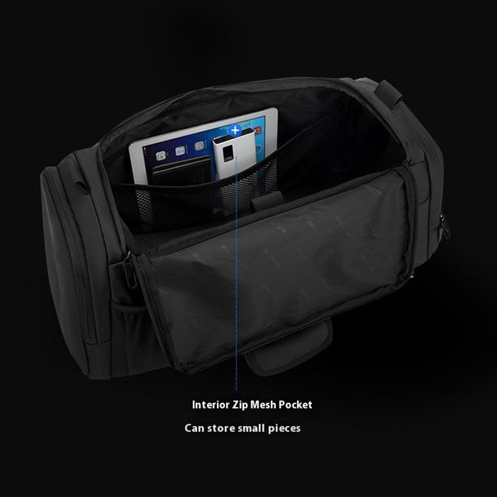 WEPOWER Multifunksjonell Reise- og Sportsryggsekk - Svart