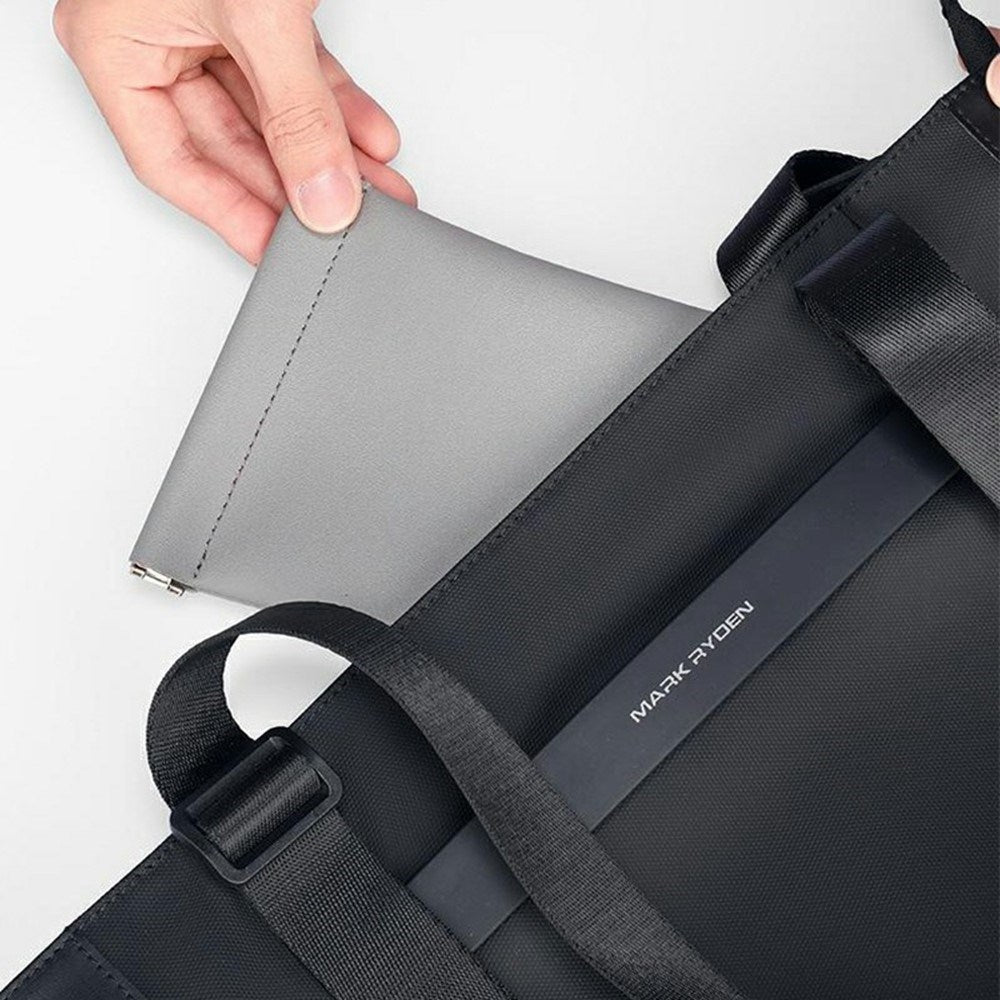 Liten Vannavstøtende Organiseringsveske - 13 x 12 cm - Grå