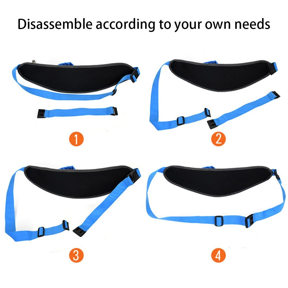 Vanntett Løpebelte m. Lomme for Vannflaske - Grønn