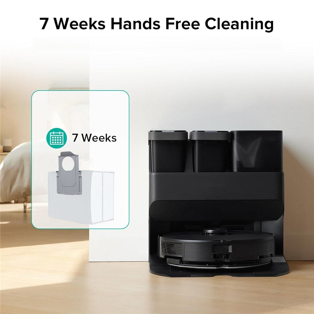 Støvsugerpose til Roborock Q5 Pro / Q7 Max / Q8 Max / Q8 Max+ Robotstøvsuger - Hvit