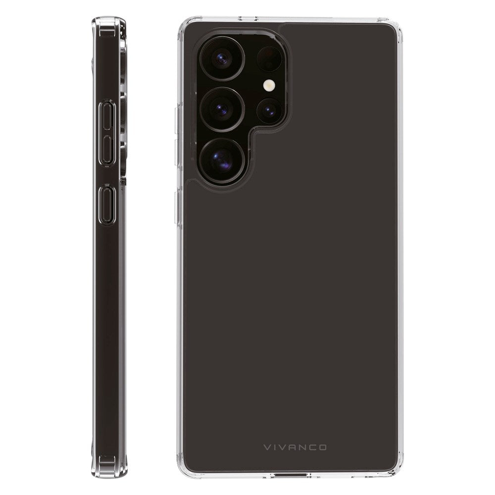 Samsung Galaxy S25 Ultra Vivanco Crystal Clear Bakdeksel – Gjennomsiktig