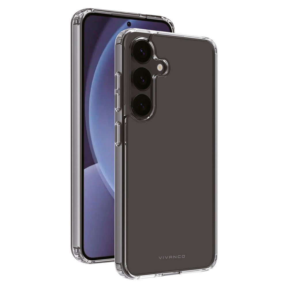 Samsung Galaxy S25+ (Plus) Vivanco Crystal Clear Bakdeksel – Gjennomsiktig