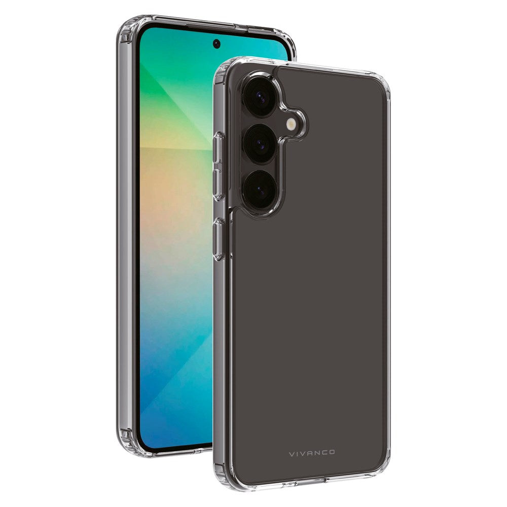 Samsung Galaxy S25 Vivanco Crystal Clear Bakdeksel – Gjennomsiktig