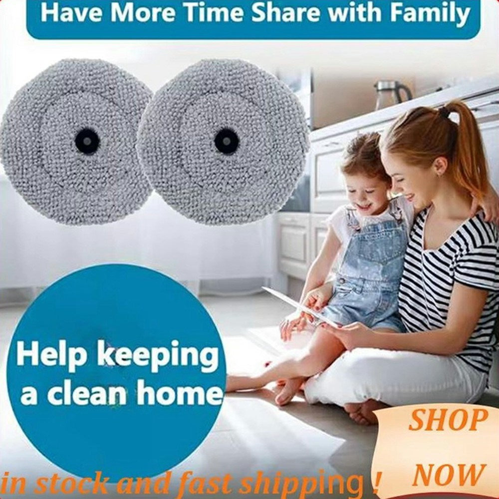 Moppeklut til Roborock G30 / Saros 10 Robotstøvsuger – Grå