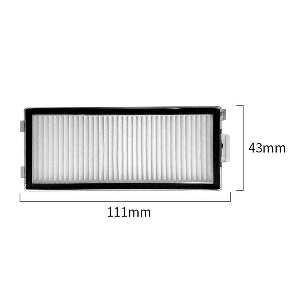 2 stk. Støvsugerfiltre til Roborock G30 Space / Saros Z70 Robotstøvsuger – Hvit