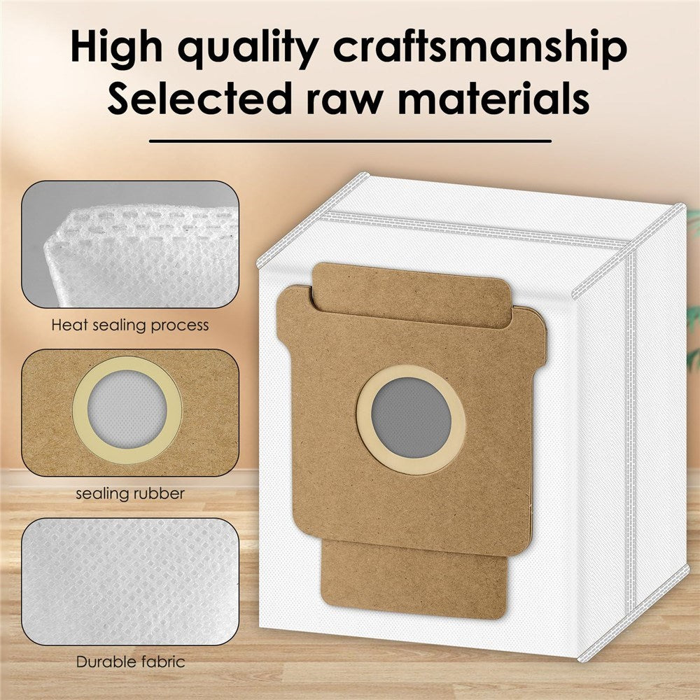 Støvsugerpose for iRobot Roomba Combo / 105 / 205 / 405 Plus / 505 Plus Robotstøvsuger – Hvit