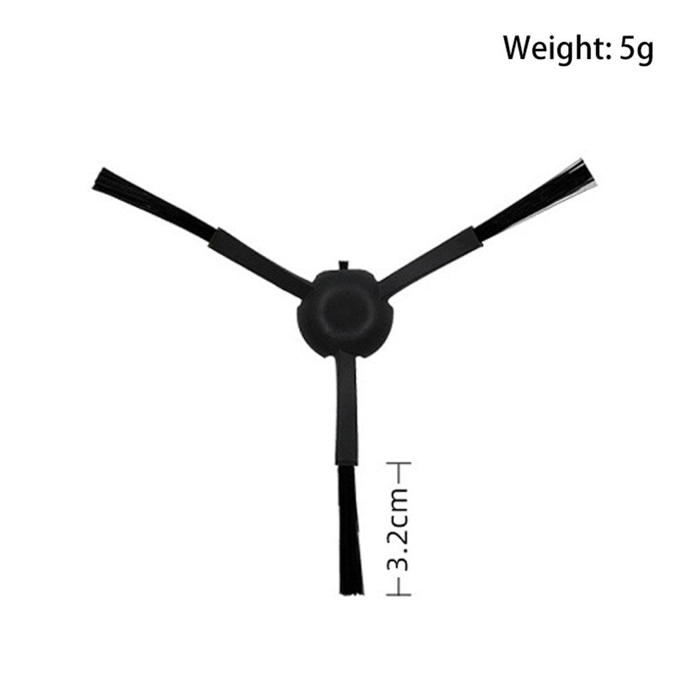 Støvsugerbørste til Roborock S8 Pro Ultra / S7 Pro Ultra / S7 MaxV Ultra / S7 / S7 MaxV / Q7 Max+ / Q5 Pro / Q8 Max / Q8 Max+ / Qrevo S – Dreame Bot Z10 Pro / D10 Plus Robotstøvsuger – Svart