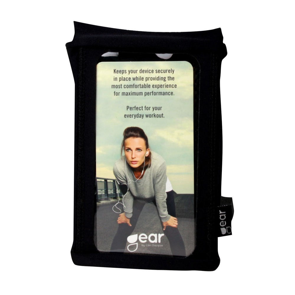 GEAR Sportsarmbånd for Mobil (Maks. Mobil: 60 x 120mm) - L / XL - Svart