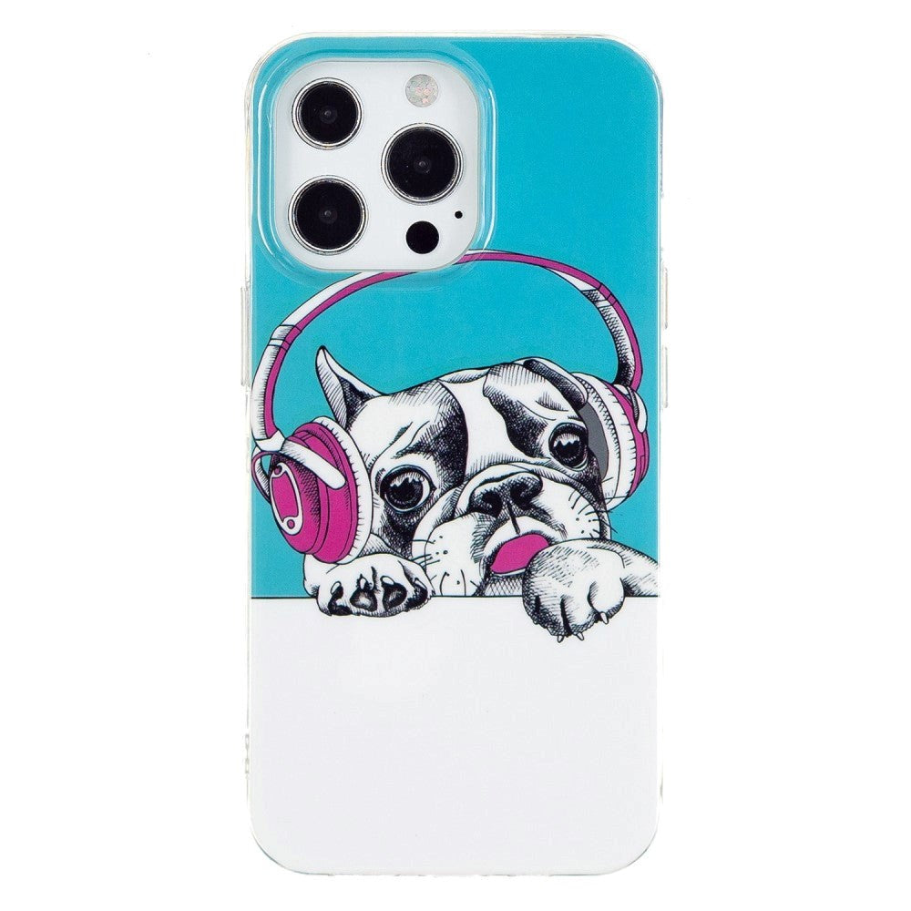 iPhone 14 Pro Fleksibelt TPU-Plastbakdeksel - Frenchie