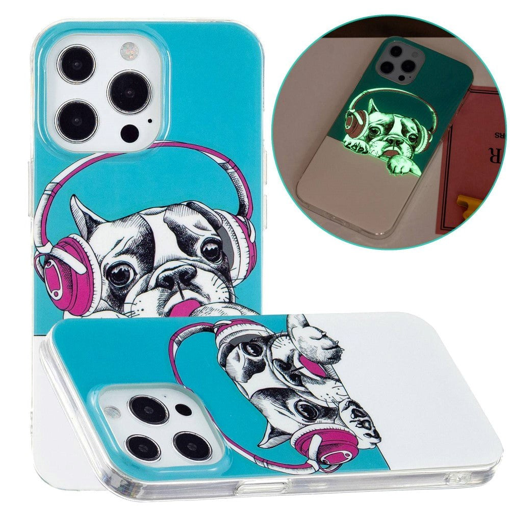 iPhone 14 Pro Fleksibelt TPU-Plastbakdeksel - Frenchie