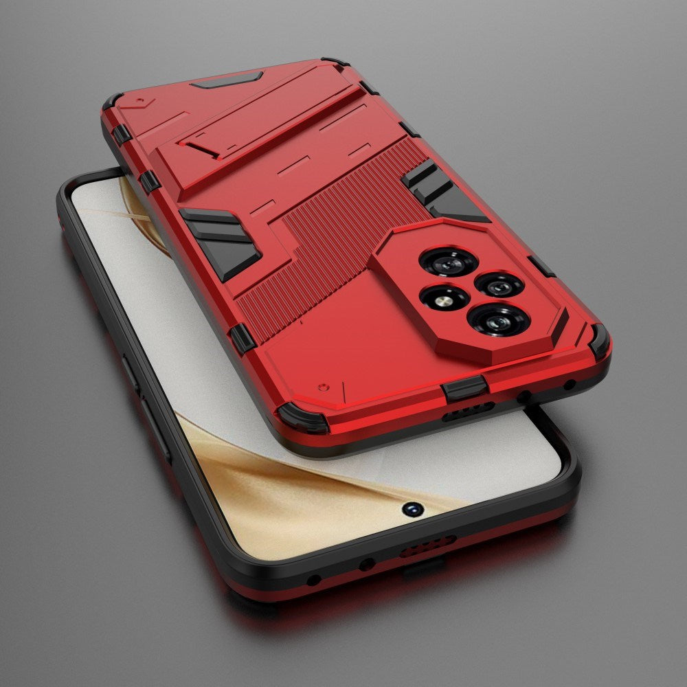 EIDERWOOD Honor 200 5G Hybrid Deksel med Kickstand - Rød