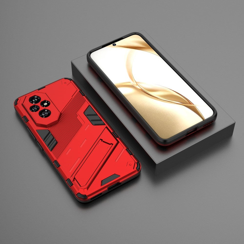 EIDERWOOD Honor 200 5G Hybrid Deksel med Kickstand - Rød