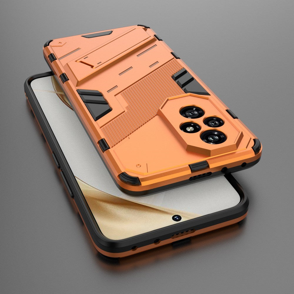 EIDERWOOD Honor 200 5G Hybrid Deksel med Kickstand - Oransje