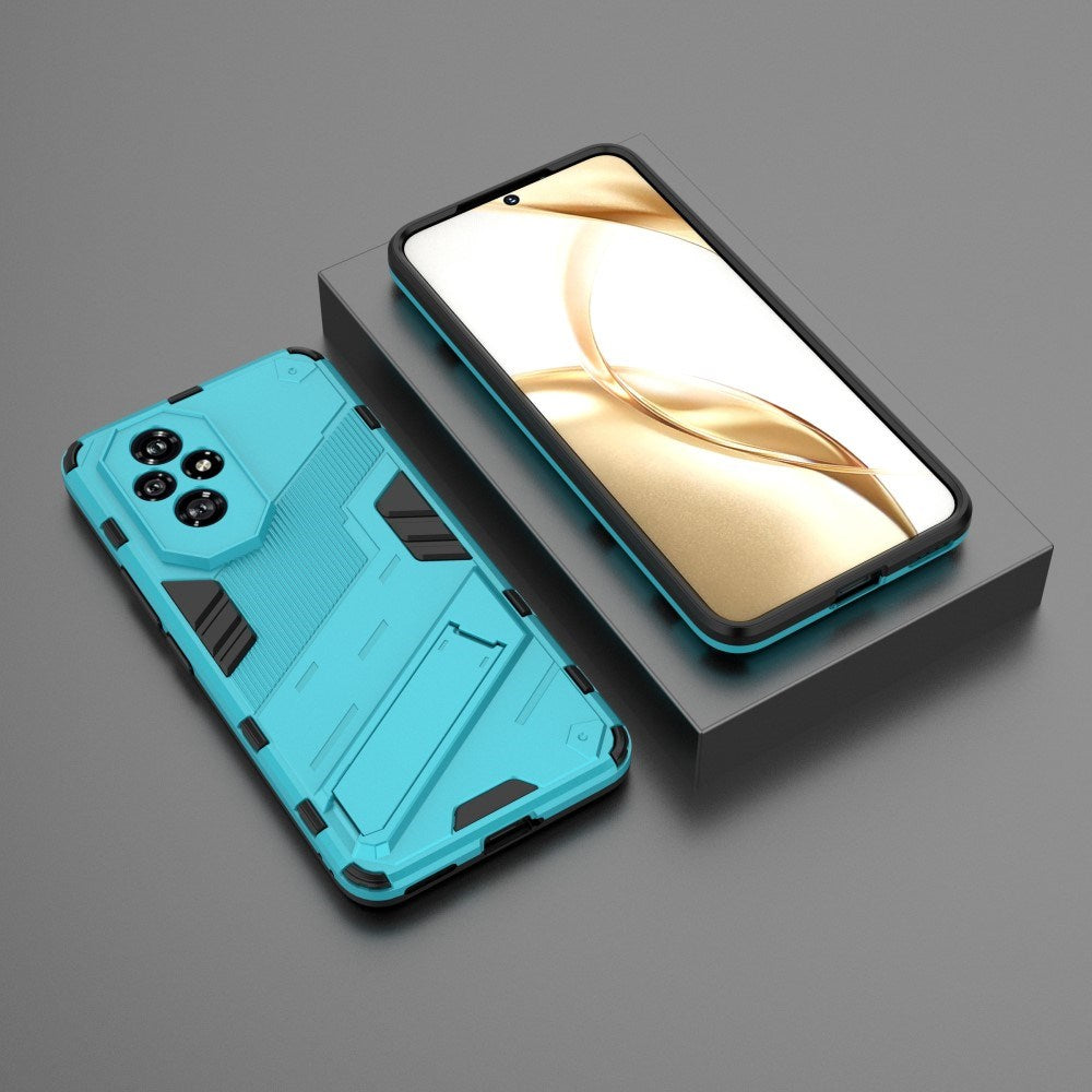 EIDERWOOD Honor 200 5G Hybrid Deksel med Kickstand - Blå