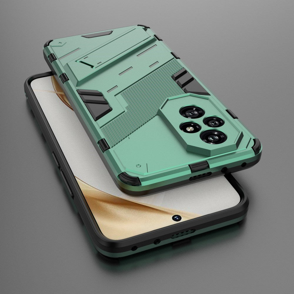 EIDERWOOD Honor 200 5G Hybrid Deksel med Kickstand - Lysegrønn