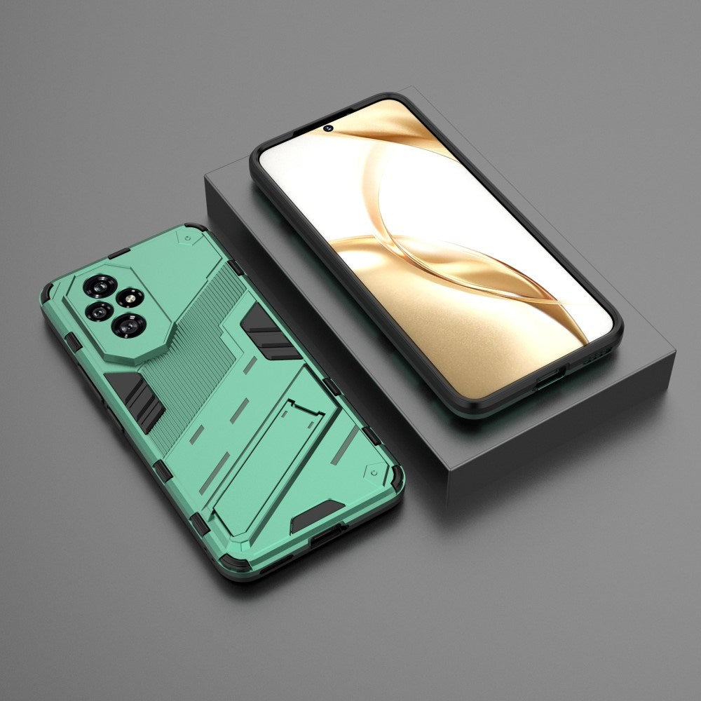 EIDERWOOD Honor 200 5G Hybrid Deksel med Kickstand - Lysegrønn