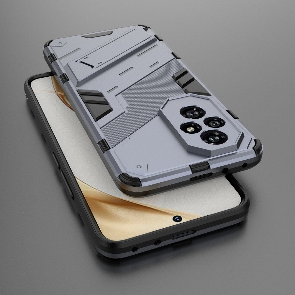 EIDERWOOD Honor 200 5G Hybrid Deksel med Kickstand - Grå