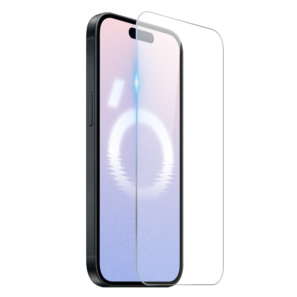 NORTHJO iPhone 16 2-i-1 Sett Fleksibelt Plast Deksel med Herdet Beskyttelsesglass - Gjennomsiktig